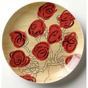 Anthropologie Trey Speegle 8¼" Artist Plate #4 Honest 111 Reasons To Love You